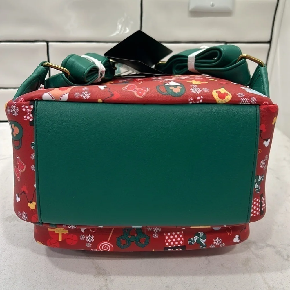 Loungefly Disney Mickey Mouse Holiday Sweets & Treats Mini Backpack NWT!
